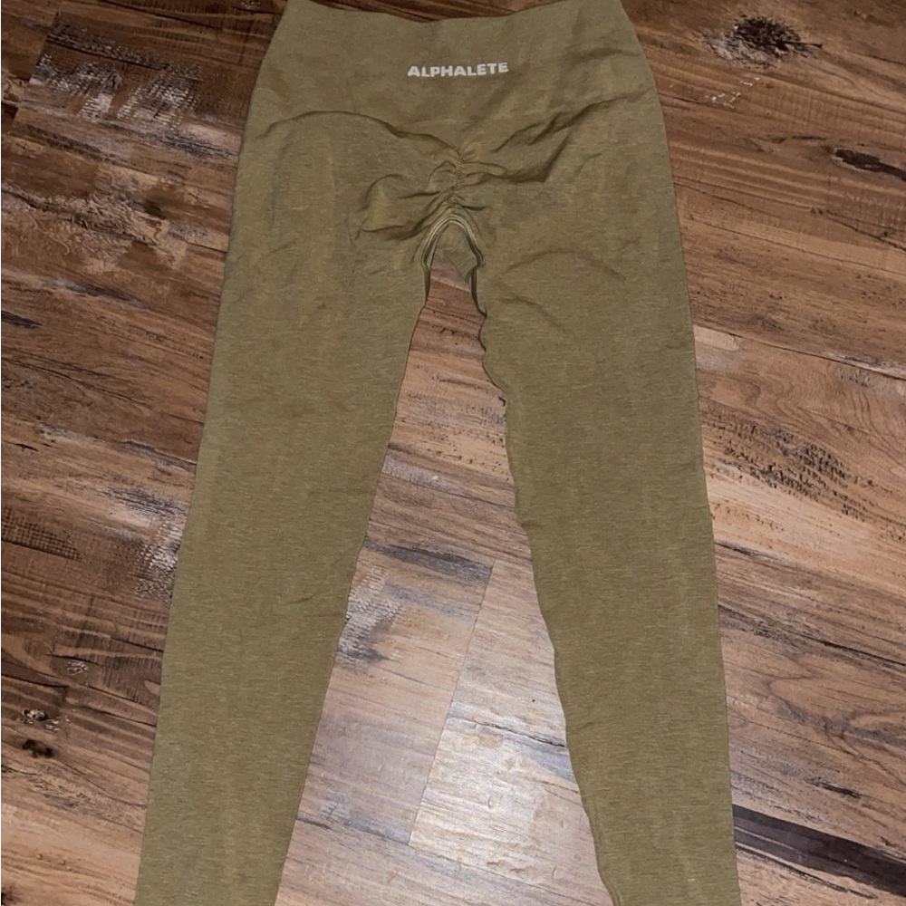 Not Gold Alphalete Amplify leggings. Small